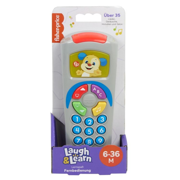Produktbild: Fisher-Price Lernspa&szlig; H&uuml;ndchen-Fernbedienung Lernspielzeug f&uuml;r Babys und Klein