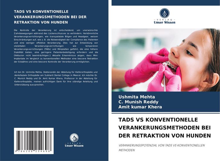 Produktbild: Tads Vs Konventionelle Verankerungsmethoden bei der Retraktion von Hunden