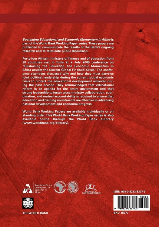 Produktbild: Sustaining Educational and Economic Momentum in Africa