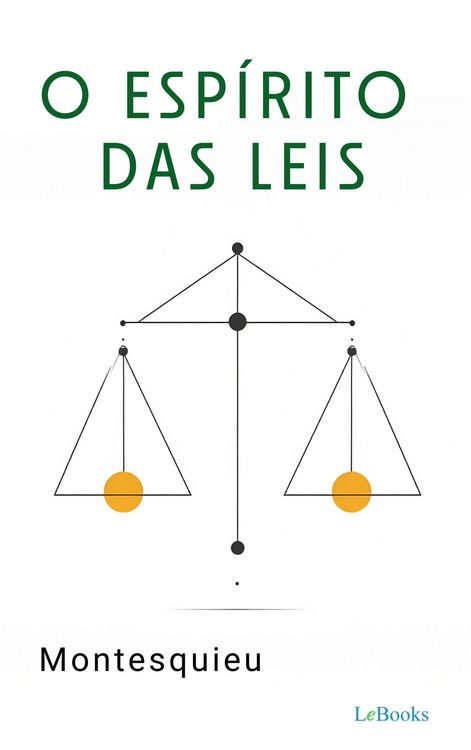 Produktbild: O Esp&iacute;rito das Leis - Montesquieu