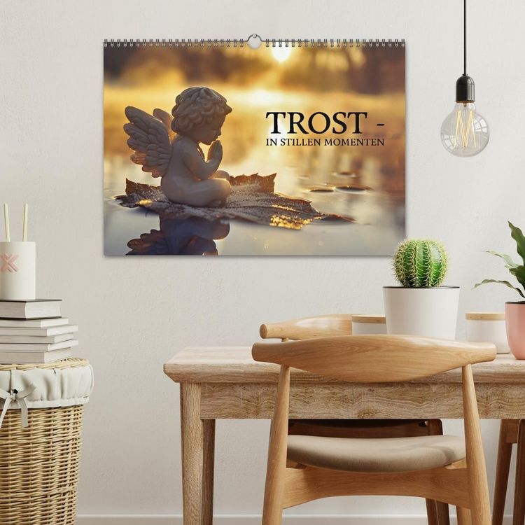 Produktbild: Trost - in stillen Momenten (Wandkalender 2027 DIN A3 quer), CALVENDO Monatskalender