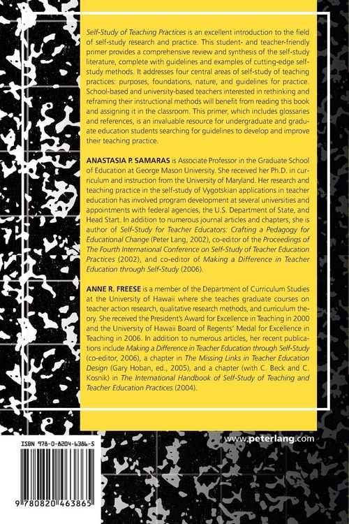 Produktbild: Self-Study of Teaching Practices Primer