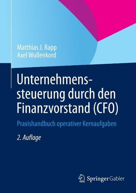Produktbild: Unternehmenssteuerung durch den Finanzvorstand (CFO)