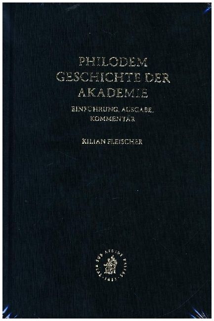 Produktbild: Philodem, Geschichte der Akademie