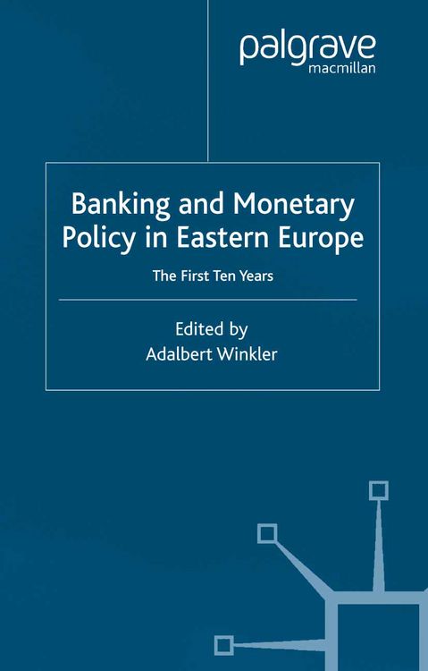 Produktbild: Banking and Monetary Policy in Eastern Europe