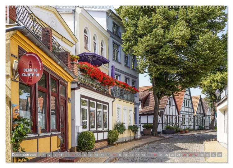Produktbild: Rostock und Warnem&uuml;nde - Tor zur Welt (hochwertiger Premium Wandkalender 2026 DIN A2 quer), Kunstdruck in Hochglanz