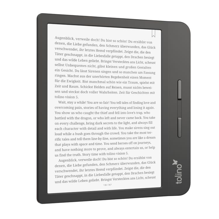 Produktbild: eReader tolino vision 5