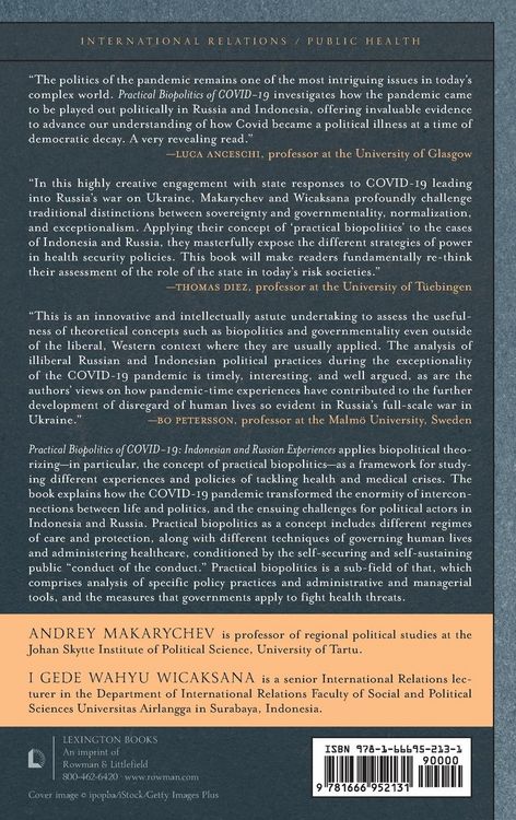 Produktbild: Practical Biopolitics of COVID-19