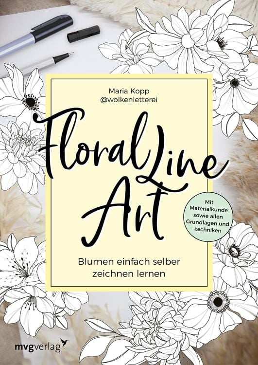 Produktbild: Floral Line Art