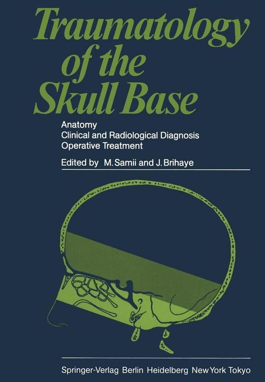 Produktbild: Traumatology of the Skull Base