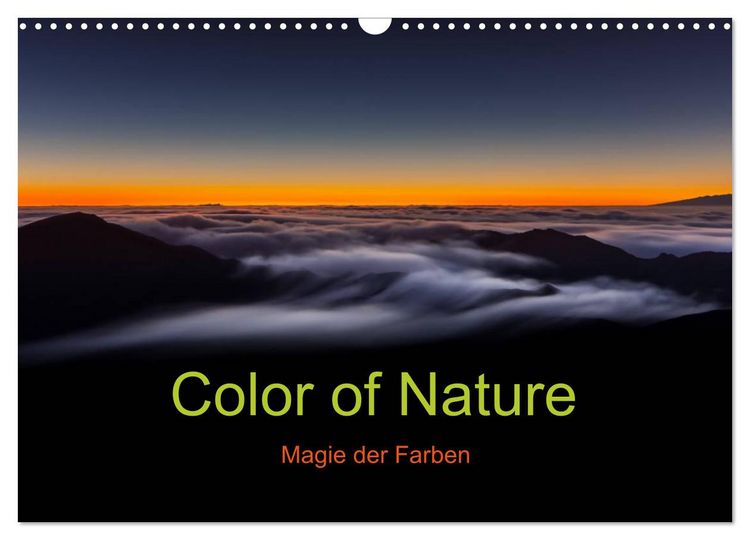 Produktbild: Color of Nature - Magie der Farben (Wandkalender 2026 DIN A3 quer), CALVENDO Monatskalender