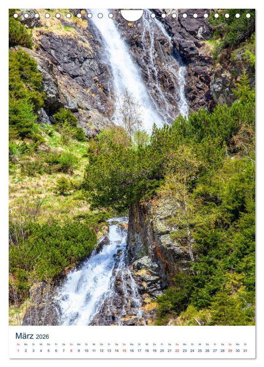 Produktbild: Sch&ouml;ner Wasserfall (Wandkalender 2026 DIN A4 hoch), CALVENDO Monatskalender