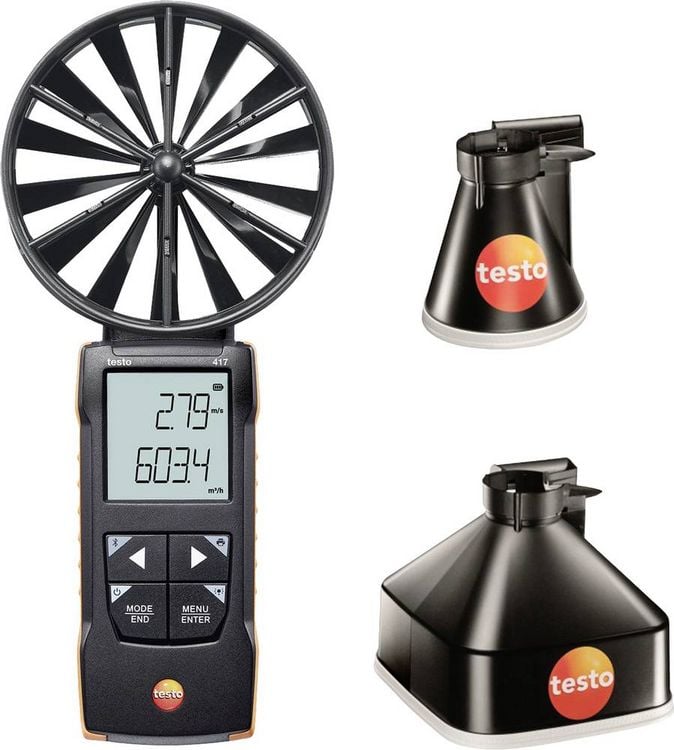 Produktbild: Testo 417-1 Anemometer 0.3 bis 20 m/s