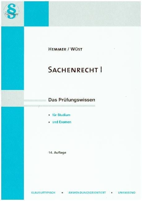Produktbild: Sachenrecht I