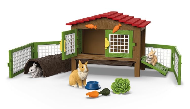 Produktbild: schleich&reg; Farm World Kaninchenstall
