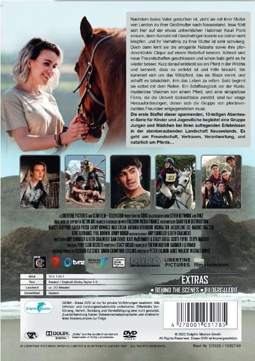 Produktbild: Mystic - Das Geheimnis von Kauri Point - Staffel 1 - Episoden 1-13 [3 DVDs]