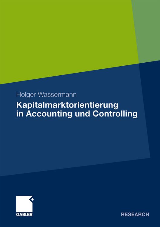 Produktbild: Kapitalmarktorientierung in Accounting und Controlling