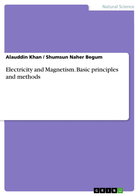 Produktbild: Electricity and Magnetism. Basic principles and methods