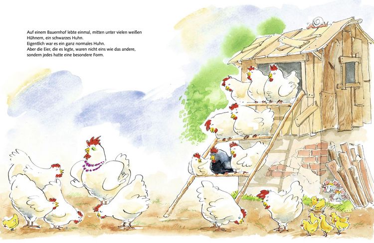 Produktbild: Das schwarze Huhn