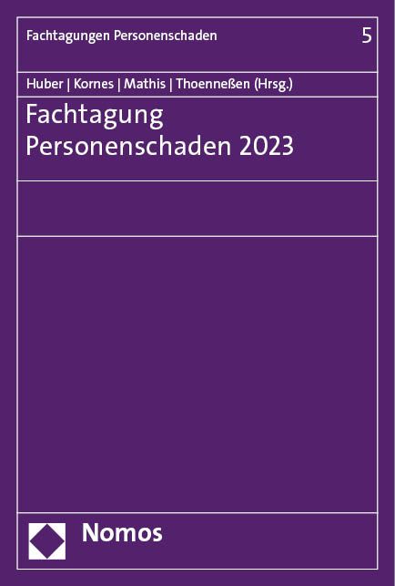 Produktbild: Fachtagung Personenschaden 2023