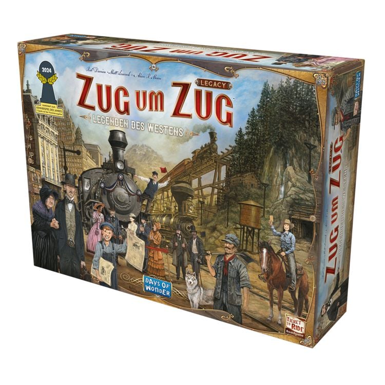 Produktbild: Zug um Zug Legacy: Legenden des Westens