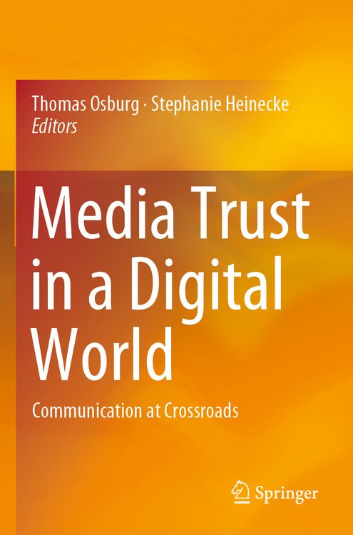 Produktbild: Media Trust in a Digital World