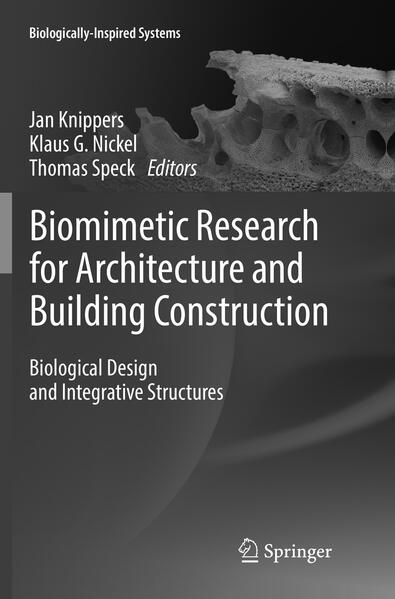 Produktbild: Biomimetic Research for Architecture and Building Construction