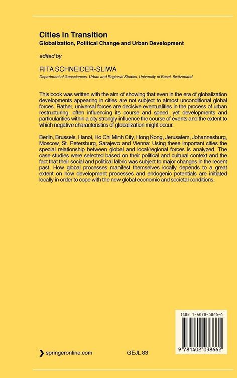 Produktbild: Cities in Transition