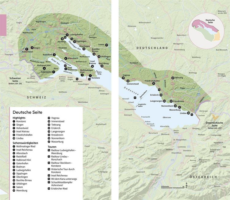Produktbild: Vis-&agrave;-Vis Reisef&uuml;hrer Bodensee