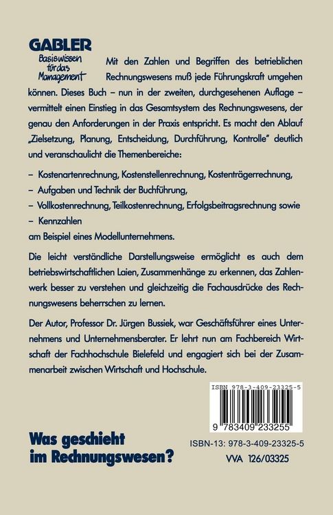 Produktbild: Was geschieht im Rechnungswesen?
