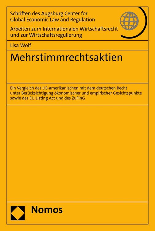 Produktbild: Mehrstimmrechtsaktien