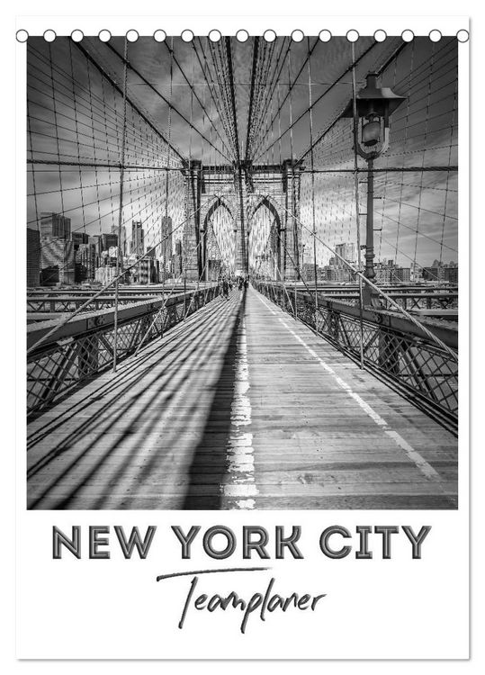 Produktbild: NEW YORK CITY Teamplaner (Tischkalender 2026 DIN A5 hoch), CALVENDO Monatskalender