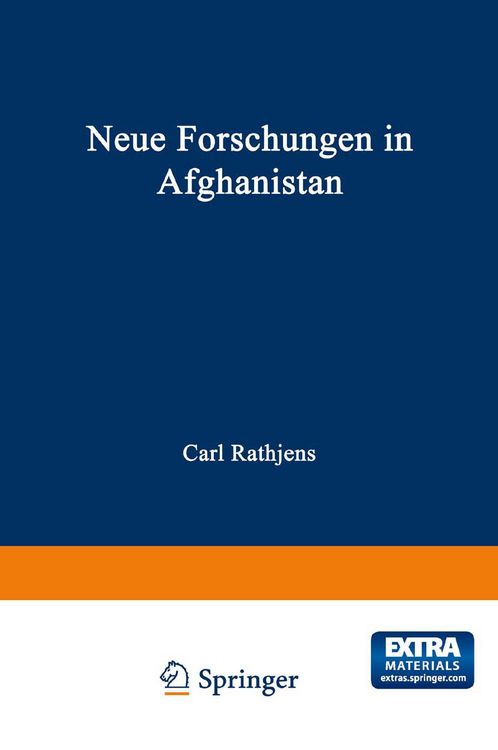 Produktbild: Neue Forschungen in Afghanistan