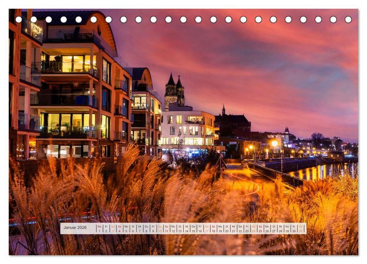Produktbild: Sch&ouml;nes Magdeburg (Tischkalender 2026 DIN A5 quer), CALVENDO Monatskalender