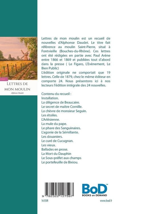 Produktbild: Lettres de mon moulin