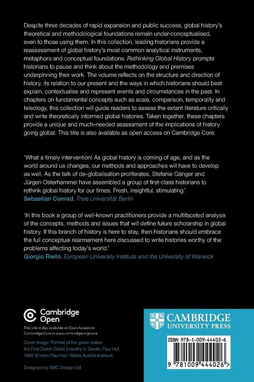 Produktbild: Rethinking Global History