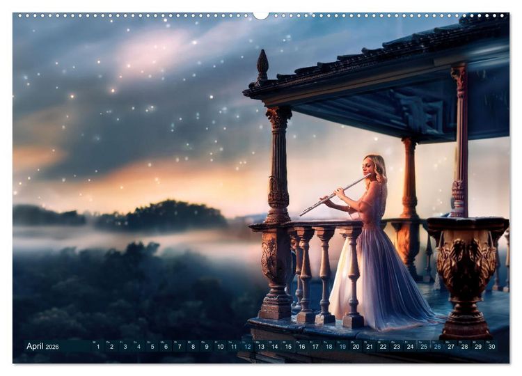 Produktbild: Musizieren einmal anders (hochwertiger Premium Wandkalender 2026 DIN A2 quer), Kunstdruck in Hochglanz