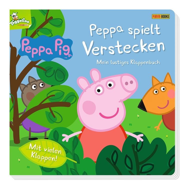 Produktbild: Peppa Pig: Peppa spielt Verstecken - Mein lustiges Klappenbuch