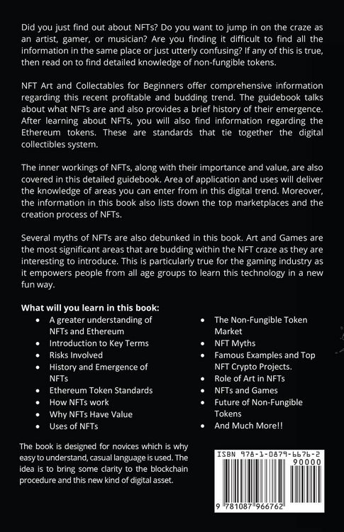 Produktbild: NFT Art and Collectibles for Beginners