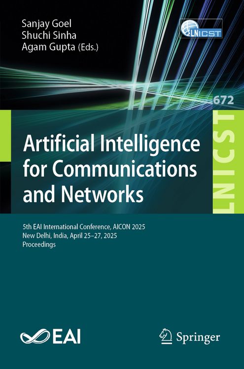 Produktbild: Artificial Intelligence for Communications and Networks