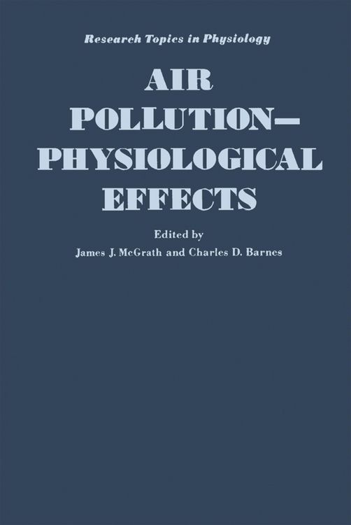 Produktbild: Air Pollution: Physiological Effects
