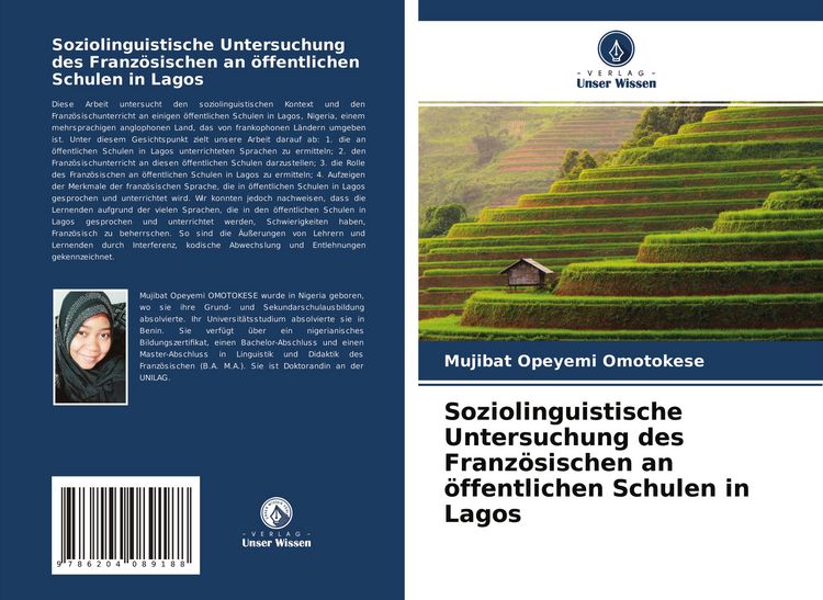 Produktbild: Soziolinguistische Untersuchung des Franz&ouml;sischen an &ouml;ffentlichen Schulen in Lagos