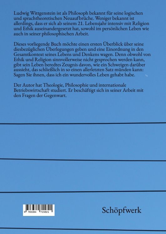 Produktbild: Religion und Ethik in Leben und Werk von Ludwig Wittgenstein