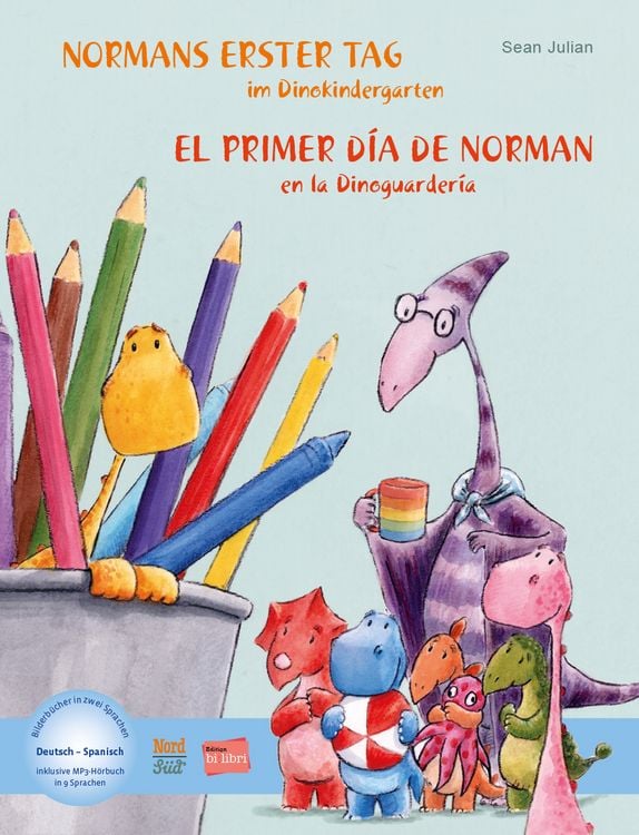 Produktbild: Normans erster Tag im Dinokindergarten (Deutsch-Spanisch)