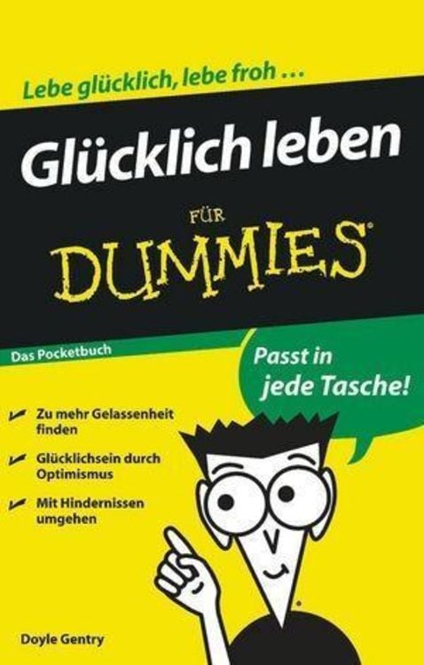 Produktbild: Glücklich leben für Dummies Das Pocketbuch