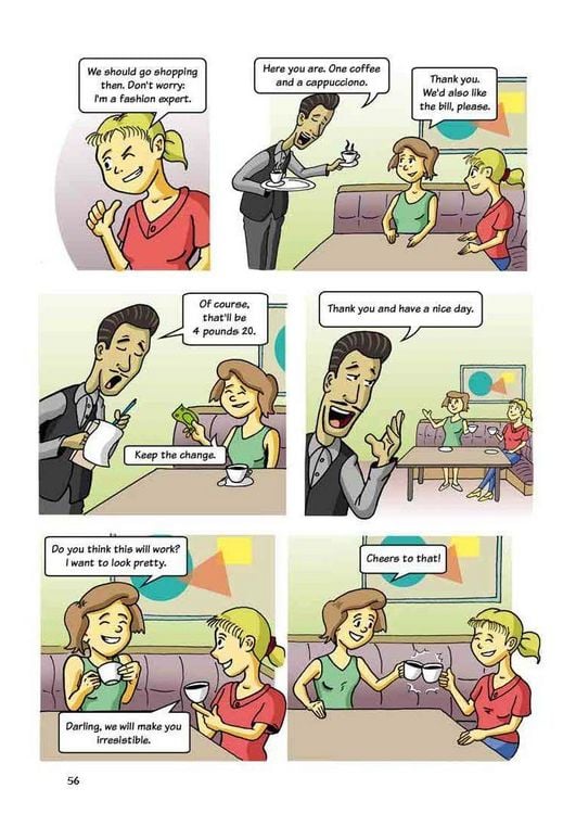 Produktbild: PONS Sprachlern-Comic Englisch