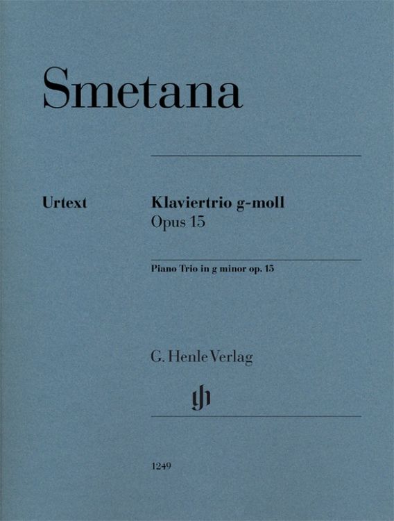 Produktbild: Bedrich Smetana - Klaviertrio g-moll op. 15