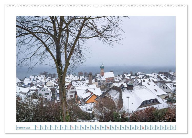 Produktbild: Allensbach am Bodensee (hochwertiger Premium Wandkalender 2026 DIN A2 quer), Kunstdruck in Hochglanz