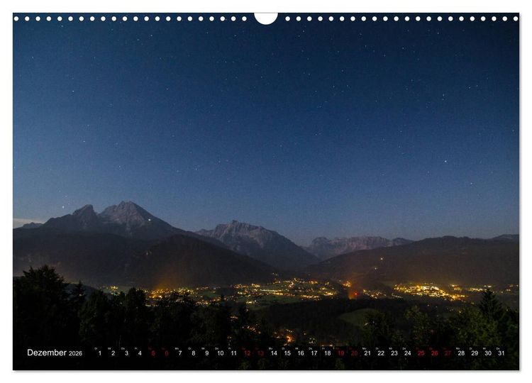 Produktbild: Alpengl&uuml;ck - Nationalpark Berchtesgaden (Wandkalender 2026 DIN A3 quer), CALVENDO Monatskalender