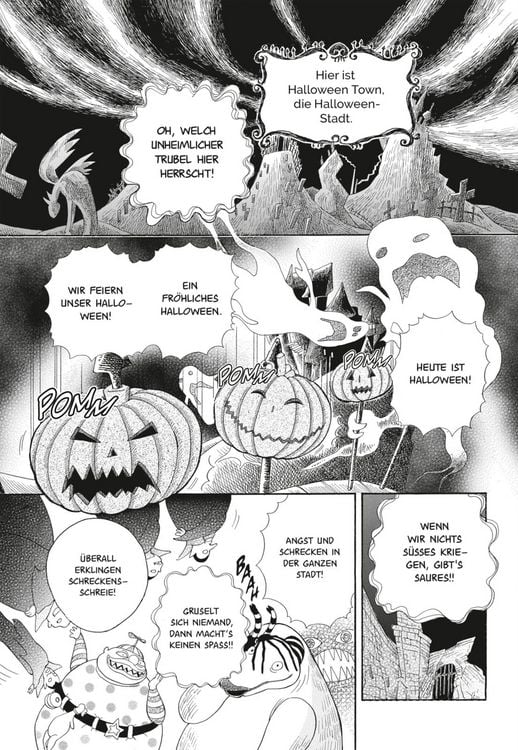 Produktbild: Tim Burton's The Nightmare Before Christmas: Der Manga